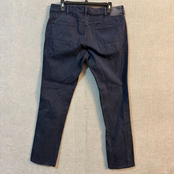 Bonobos Pants Men's 34X32 Blue Straight Corduroy 5 Pocket Slim - Picture 7 of 9